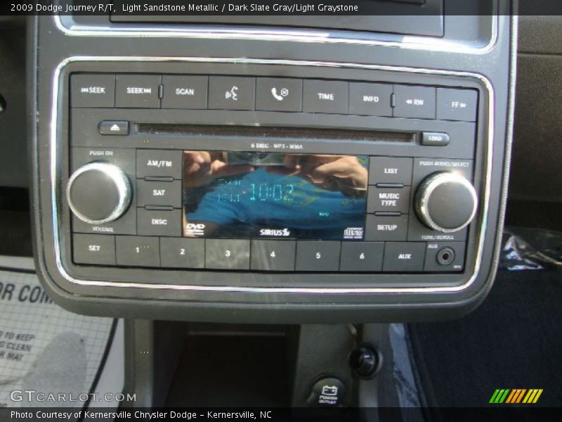 Light Sandstone Metallic / Dark Slate Gray/Light Graystone 2009 Dodge Journey R/T