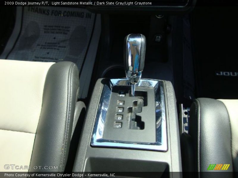 Light Sandstone Metallic / Dark Slate Gray/Light Graystone 2009 Dodge Journey R/T