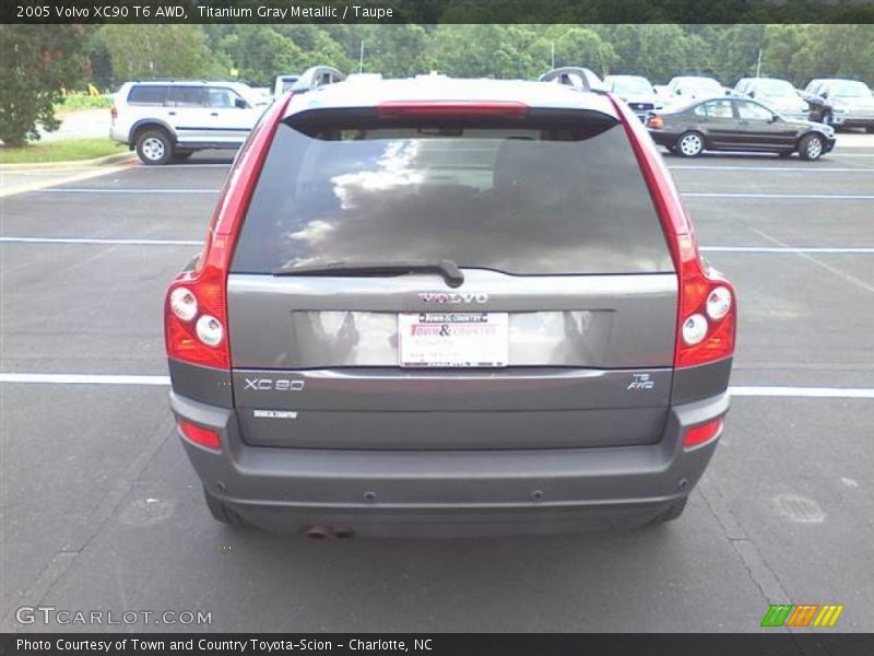 Titanium Gray Metallic / Taupe 2005 Volvo XC90 T6 AWD