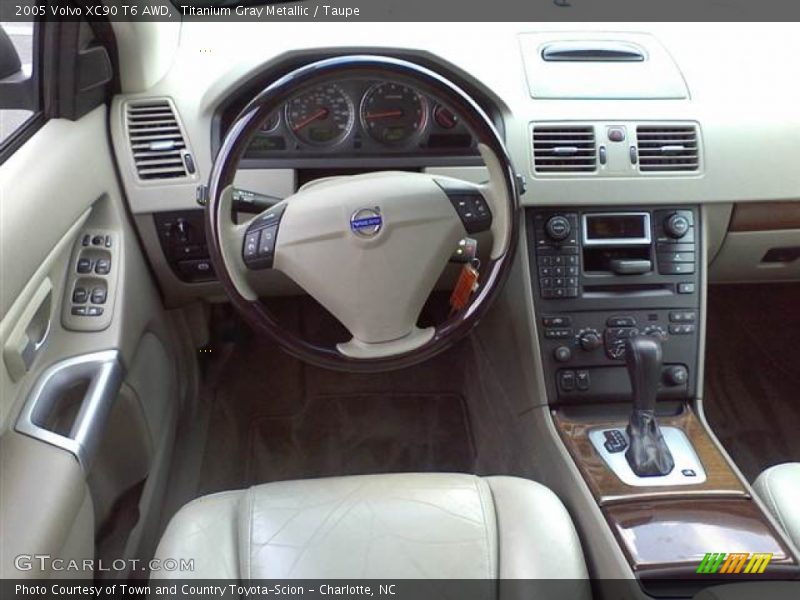 Titanium Gray Metallic / Taupe 2005 Volvo XC90 T6 AWD