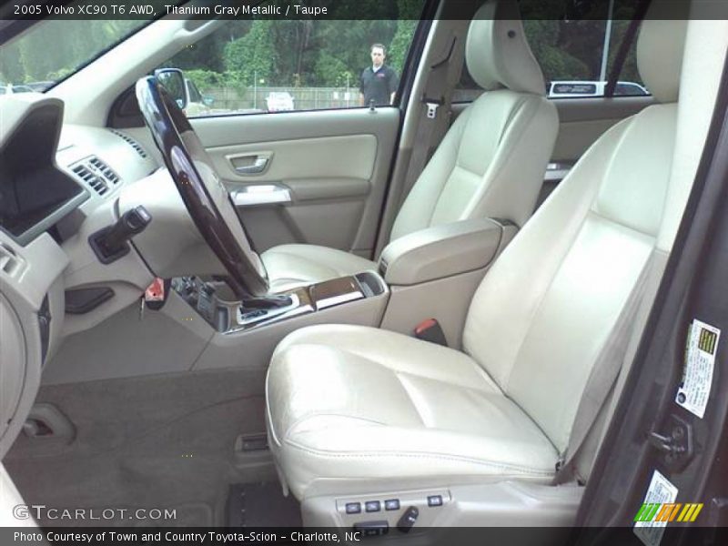 Titanium Gray Metallic / Taupe 2005 Volvo XC90 T6 AWD