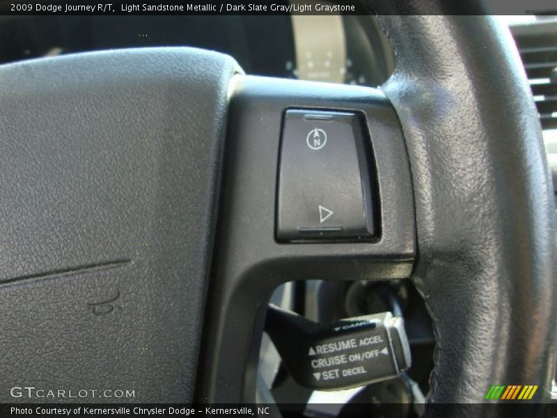 Light Sandstone Metallic / Dark Slate Gray/Light Graystone 2009 Dodge Journey R/T