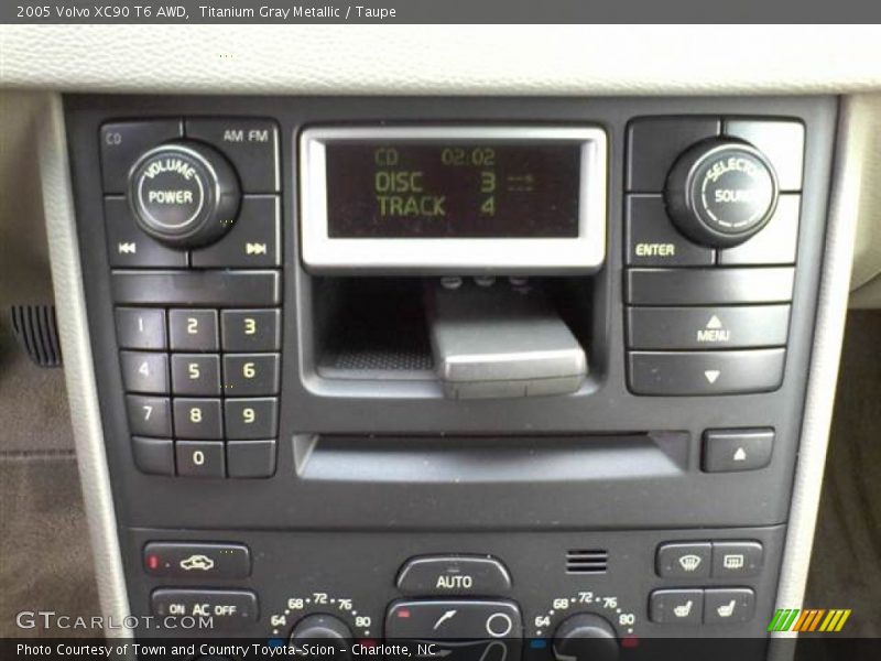 Titanium Gray Metallic / Taupe 2005 Volvo XC90 T6 AWD