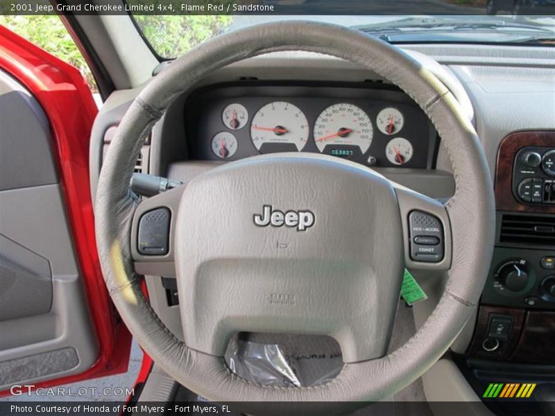  2001 Grand Cherokee Limited 4x4 Steering Wheel