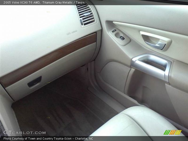 Titanium Gray Metallic / Taupe 2005 Volvo XC90 T6 AWD