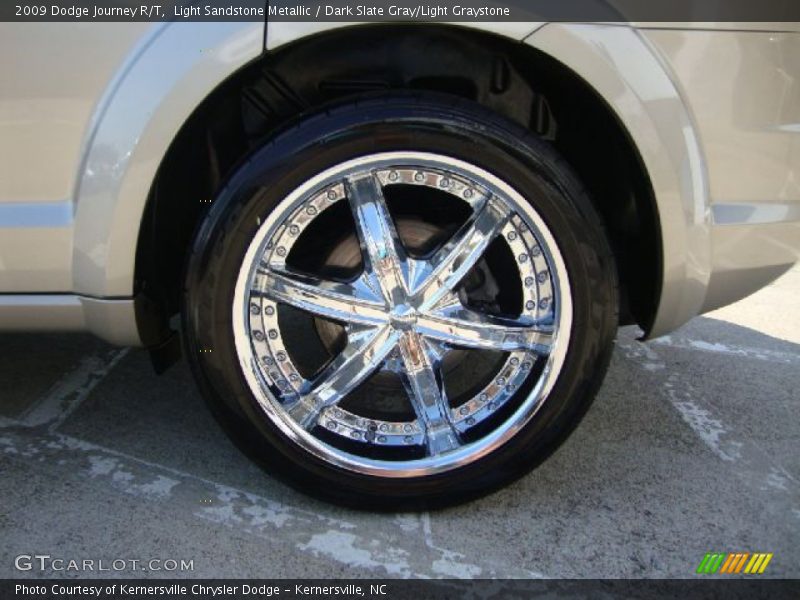 Light Sandstone Metallic / Dark Slate Gray/Light Graystone 2009 Dodge Journey R/T