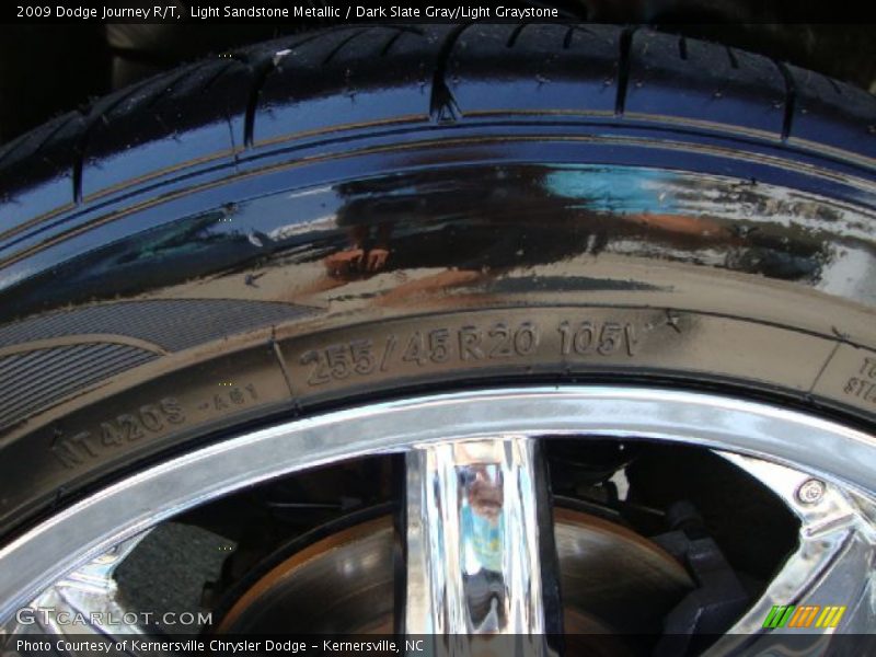 Light Sandstone Metallic / Dark Slate Gray/Light Graystone 2009 Dodge Journey R/T