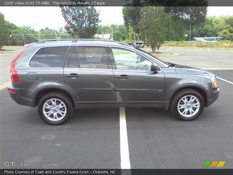 Titanium Gray Metallic / Taupe 2005 Volvo XC90 T6 AWD
