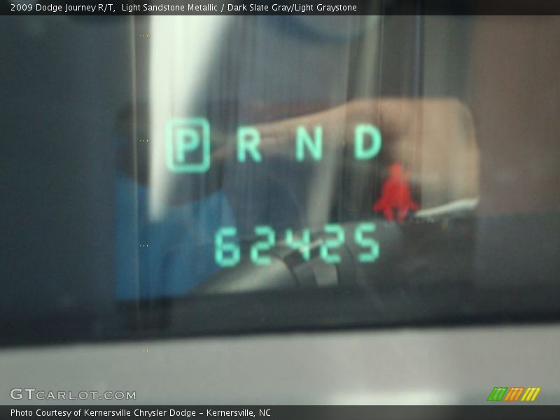 Light Sandstone Metallic / Dark Slate Gray/Light Graystone 2009 Dodge Journey R/T