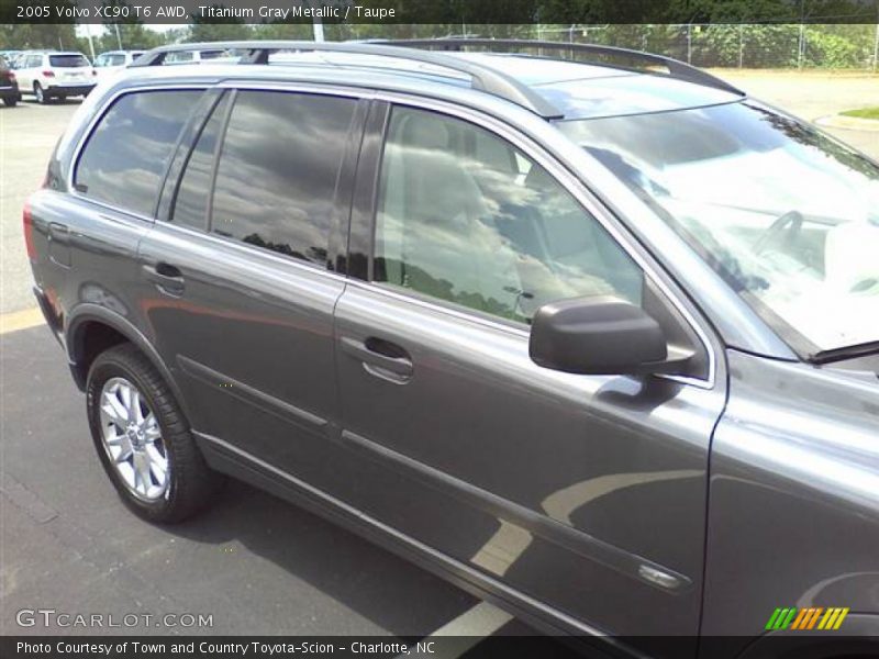 Titanium Gray Metallic / Taupe 2005 Volvo XC90 T6 AWD