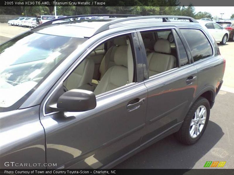 Titanium Gray Metallic / Taupe 2005 Volvo XC90 T6 AWD