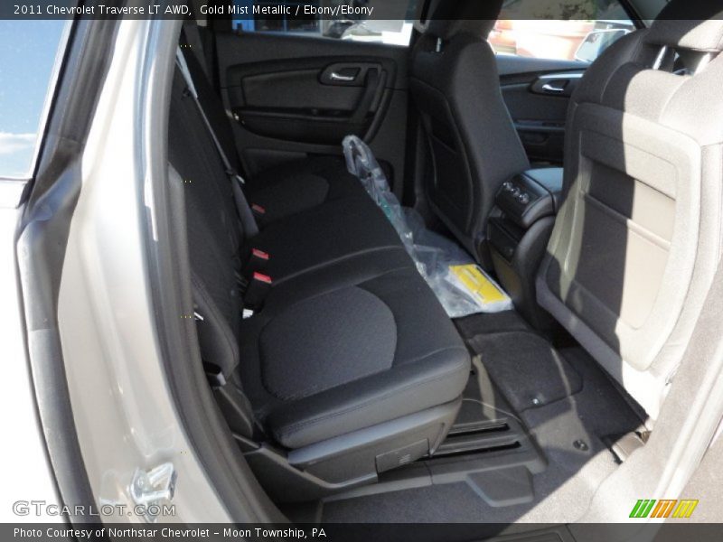 Gold Mist Metallic / Ebony/Ebony 2011 Chevrolet Traverse LT AWD