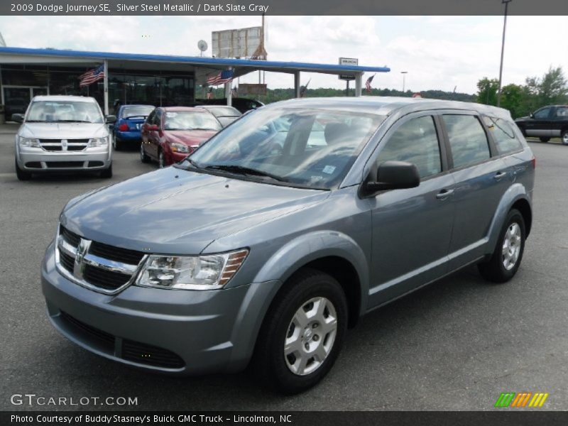 Silver Steel Metallic / Dark Slate Gray 2009 Dodge Journey SE