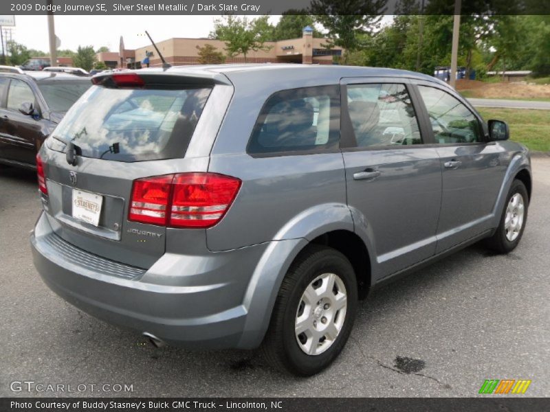 Silver Steel Metallic / Dark Slate Gray 2009 Dodge Journey SE