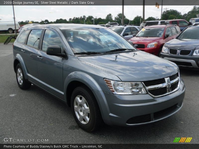 Silver Steel Metallic / Dark Slate Gray 2009 Dodge Journey SE