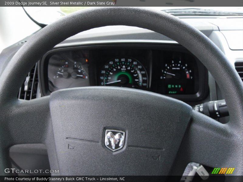 Silver Steel Metallic / Dark Slate Gray 2009 Dodge Journey SE