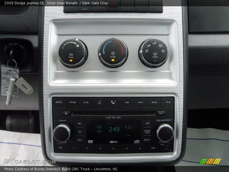 Silver Steel Metallic / Dark Slate Gray 2009 Dodge Journey SE