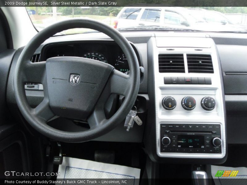 Silver Steel Metallic / Dark Slate Gray 2009 Dodge Journey SE