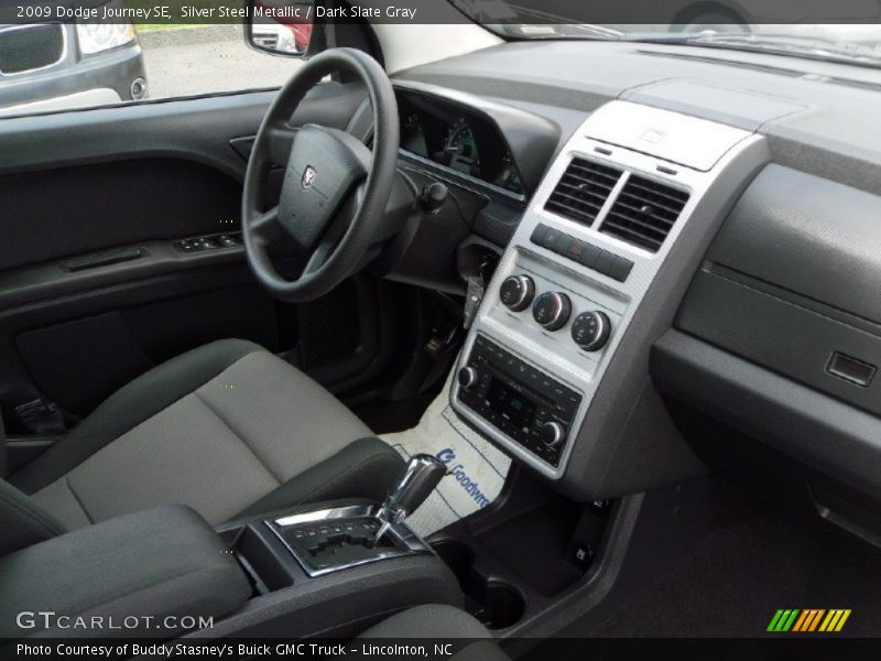 Silver Steel Metallic / Dark Slate Gray 2009 Dodge Journey SE