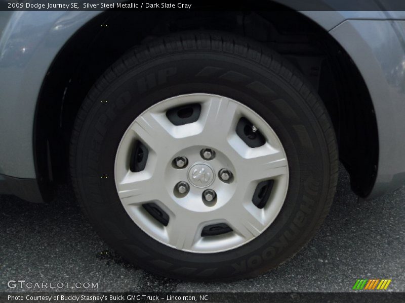 Silver Steel Metallic / Dark Slate Gray 2009 Dodge Journey SE