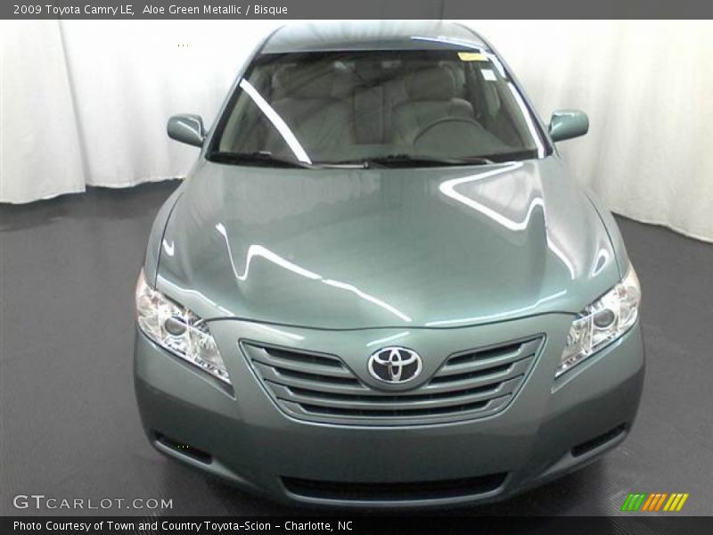 Aloe Green Metallic / Bisque 2009 Toyota Camry LE
