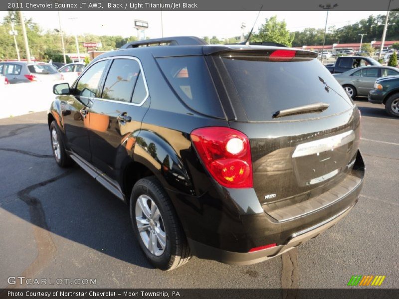 Black / Light Titanium/Jet Black 2011 Chevrolet Equinox LT AWD