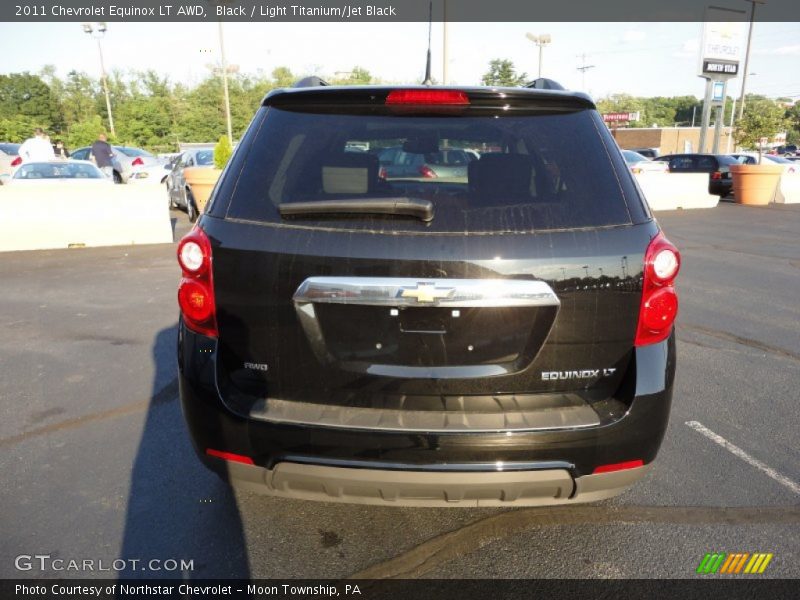 Black / Light Titanium/Jet Black 2011 Chevrolet Equinox LT AWD