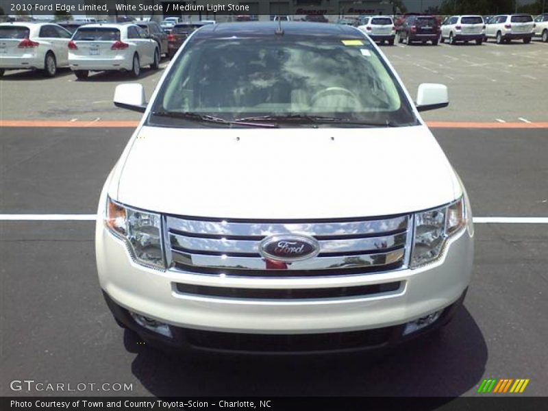 White Suede / Medium Light Stone 2010 Ford Edge Limited