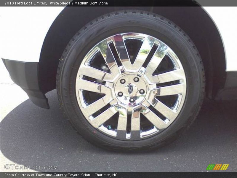 White Suede / Medium Light Stone 2010 Ford Edge Limited