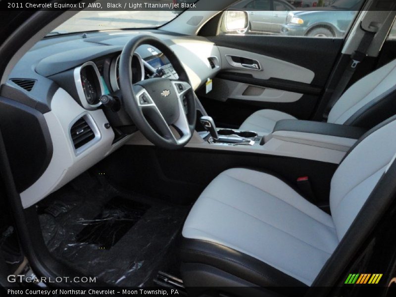 Black / Light Titanium/Jet Black 2011 Chevrolet Equinox LT AWD