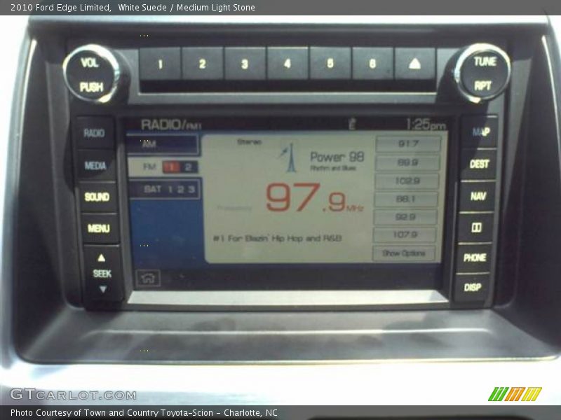 White Suede / Medium Light Stone 2010 Ford Edge Limited