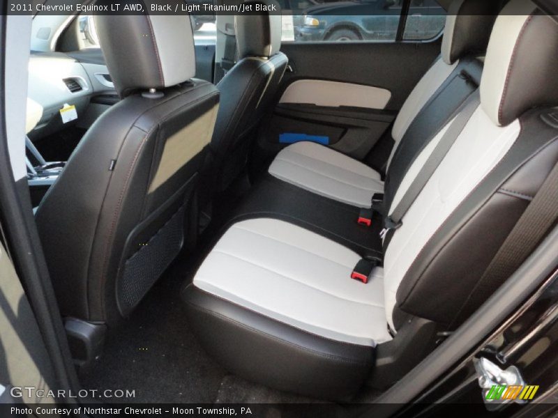Black / Light Titanium/Jet Black 2011 Chevrolet Equinox LT AWD