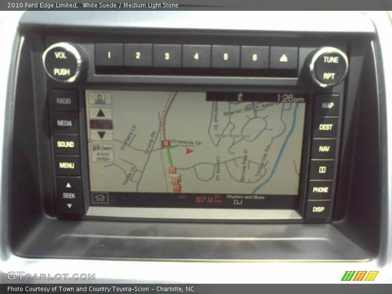 White Suede / Medium Light Stone 2010 Ford Edge Limited