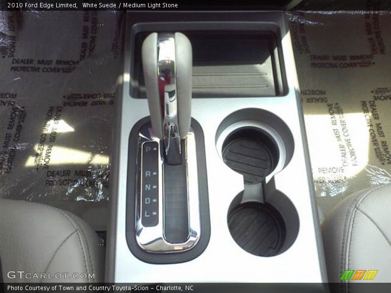 White Suede / Medium Light Stone 2010 Ford Edge Limited