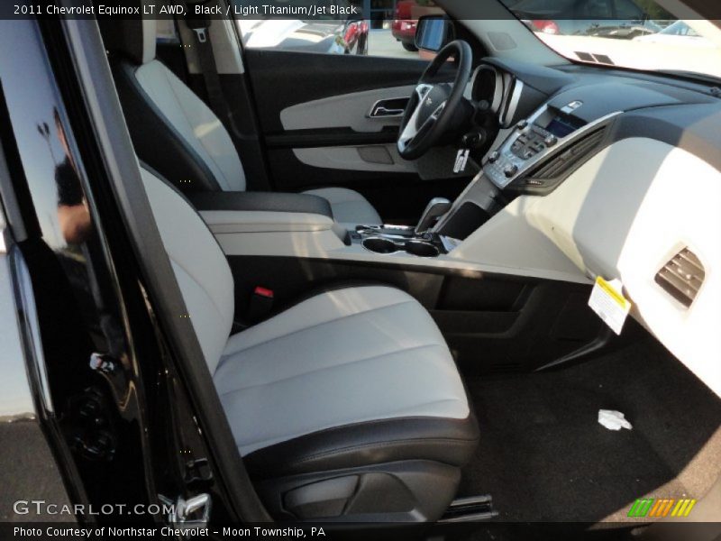 Black / Light Titanium/Jet Black 2011 Chevrolet Equinox LT AWD