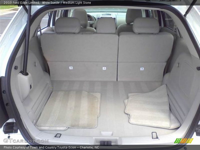 White Suede / Medium Light Stone 2010 Ford Edge Limited
