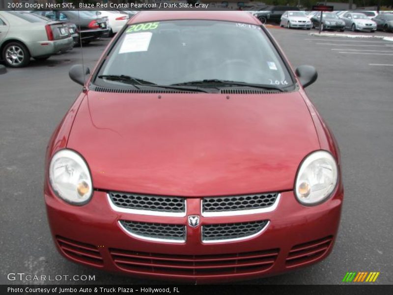 Blaze Red Crystal Pearlcoat / Dark Slate Gray 2005 Dodge Neon SXT