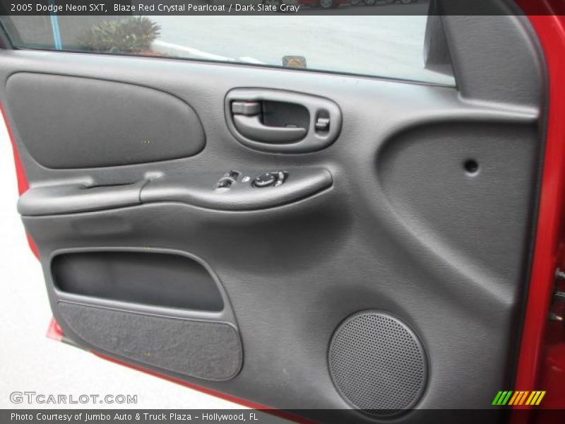 Blaze Red Crystal Pearlcoat / Dark Slate Gray 2005 Dodge Neon SXT