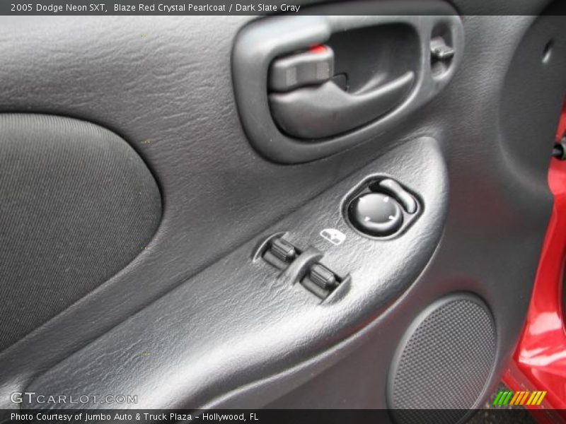 Blaze Red Crystal Pearlcoat / Dark Slate Gray 2005 Dodge Neon SXT