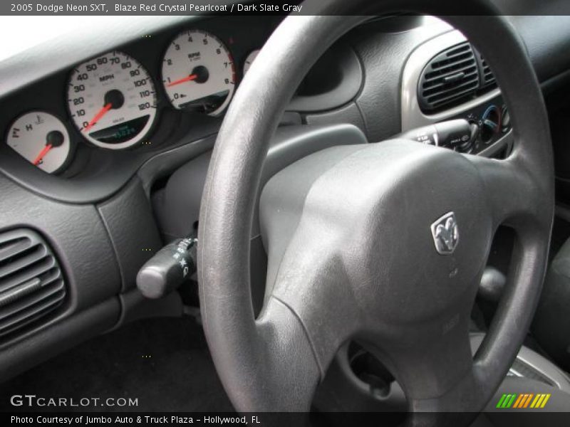 Blaze Red Crystal Pearlcoat / Dark Slate Gray 2005 Dodge Neon SXT