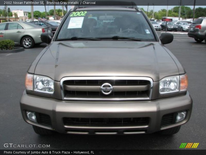 Bronzed Gray Metallic / Charcoal 2002 Nissan Pathfinder SE