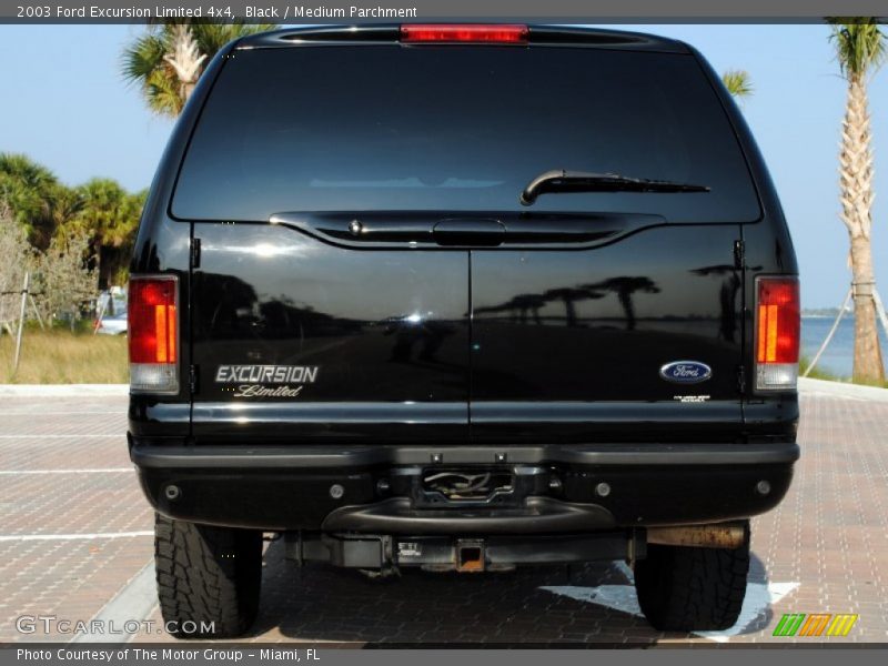 Black / Medium Parchment 2003 Ford Excursion Limited 4x4