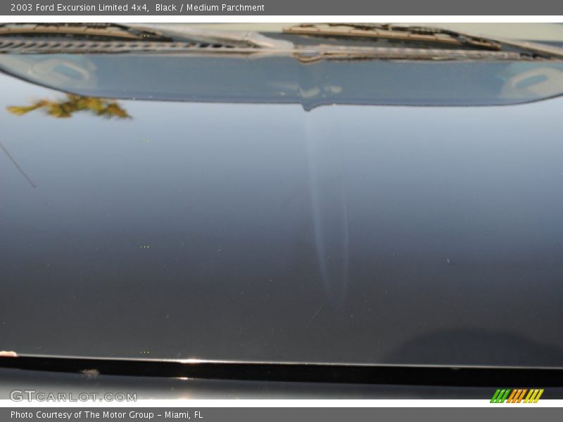 Black / Medium Parchment 2003 Ford Excursion Limited 4x4