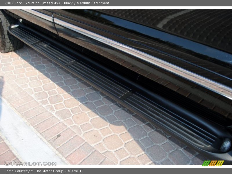 Black / Medium Parchment 2003 Ford Excursion Limited 4x4