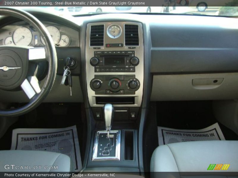 Steel Blue Metallic / Dark Slate Gray/Light Graystone 2007 Chrysler 300 Touring