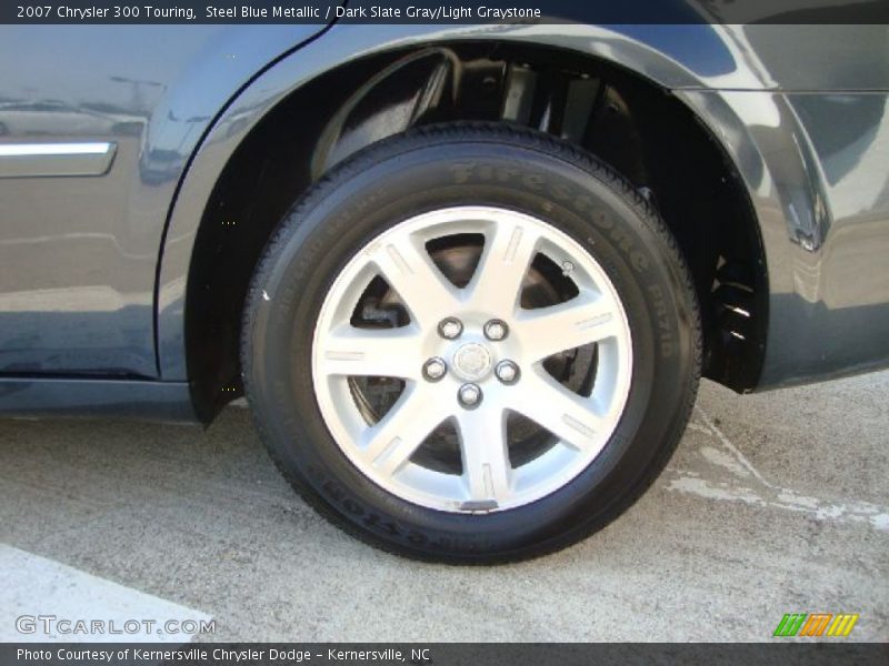 Steel Blue Metallic / Dark Slate Gray/Light Graystone 2007 Chrysler 300 Touring