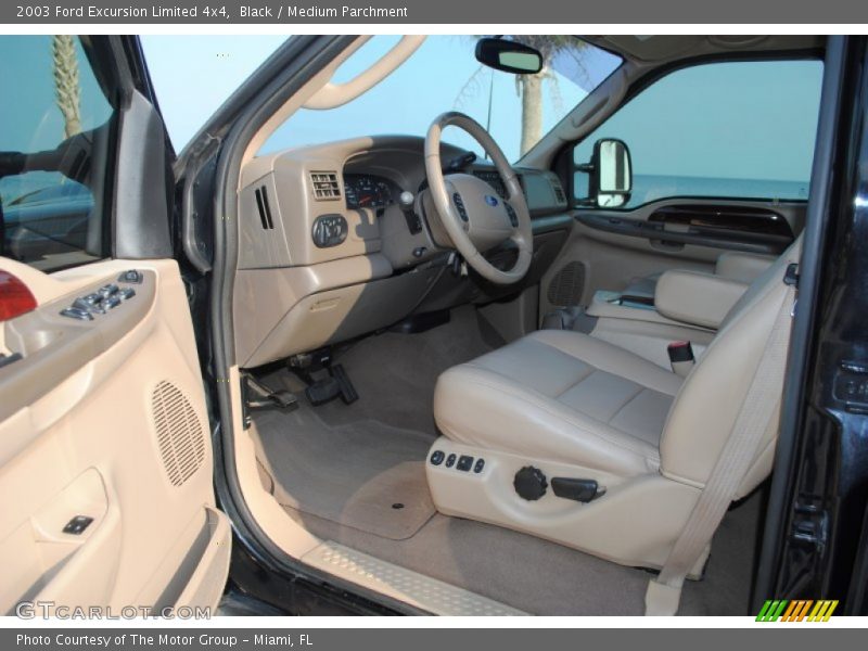  2003 Excursion Limited 4x4 Medium Parchment Interior