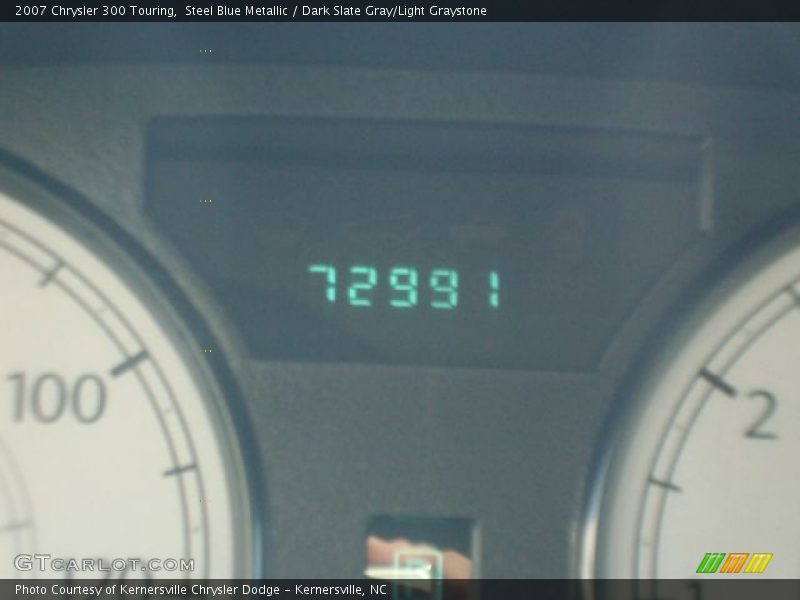 Steel Blue Metallic / Dark Slate Gray/Light Graystone 2007 Chrysler 300 Touring