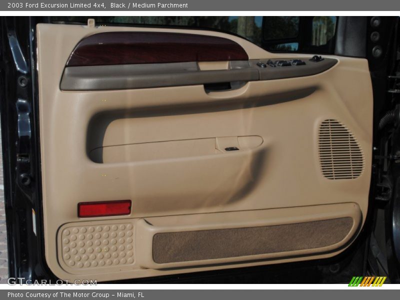 Black / Medium Parchment 2003 Ford Excursion Limited 4x4