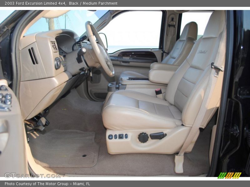  2003 Excursion Limited 4x4 Medium Parchment Interior